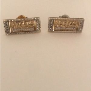 Last supper earrings.